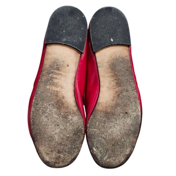 Repetto Cendrillon ballet Red Enamel Limited Edition Rare Popular Size 39 EU - Picture 9 of 14